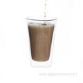 400ML Discounts Double Wall Glass Mugs for hotels